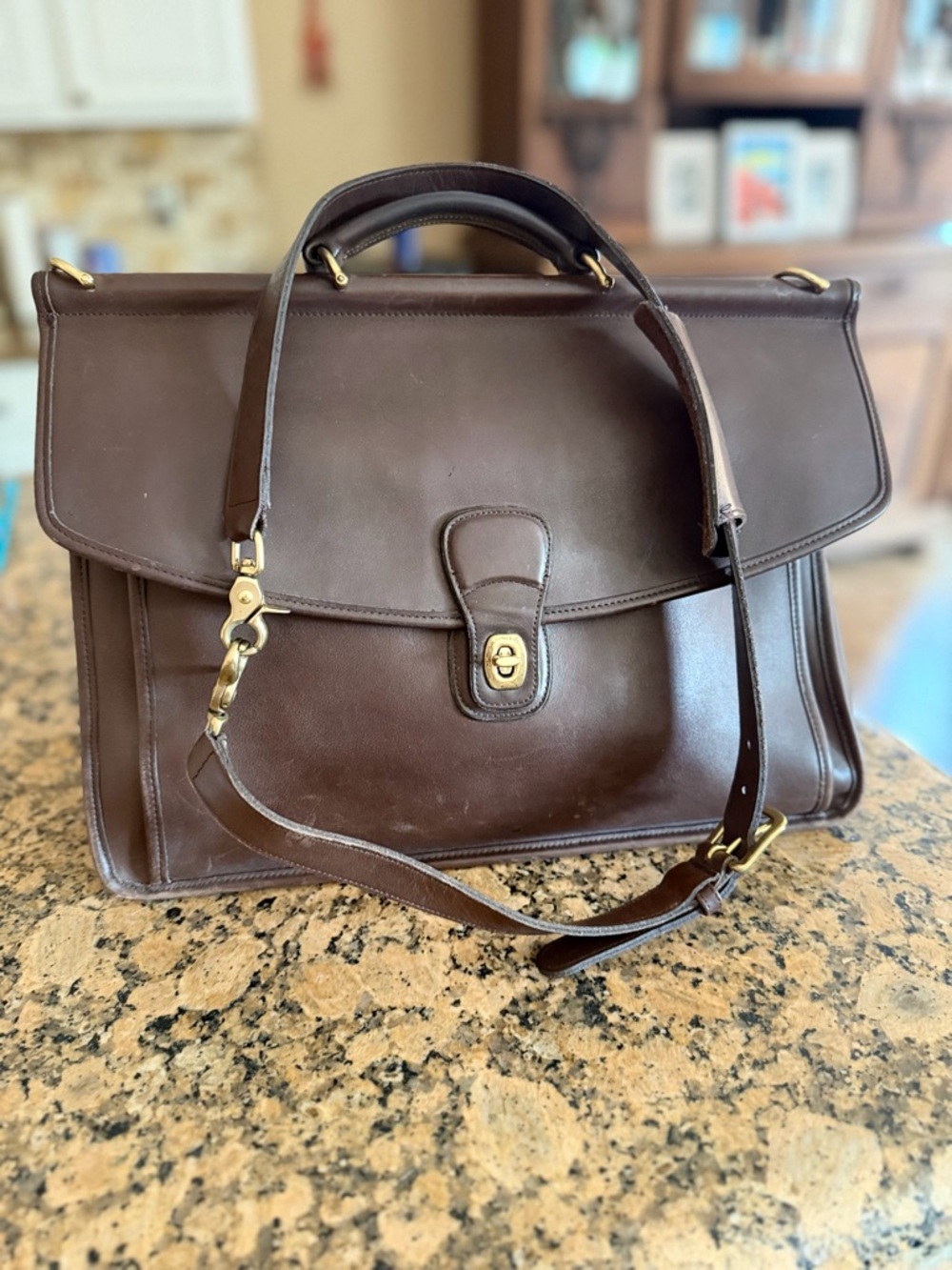Vintage 1997 Coach briefcase 5266 bag